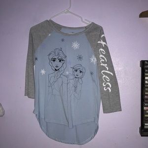 Frozen 2 tshirt with Elsa and Anna